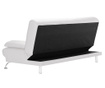 Canapea extensibila Corinne Cobson Home, Midnight White, alb, 185x92x86 cm