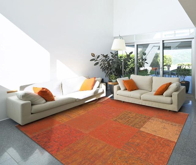 Vintage Orange Szőnyeg 140x200 cm