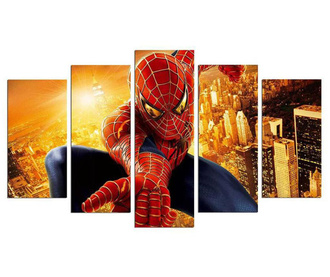 Комплект 5 картини Spider Man Action