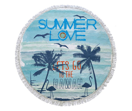 Plážový ručník Summer Love 150 cm