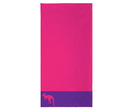 Brisača za palžo Down Kangaroo Pink 80x155 cm