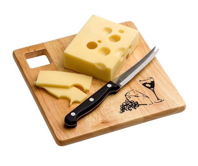 Classy Cheese Vágódeszka és kés sajtféléknek