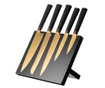 Комплект 5 ножа с магнитна поставка Viners Gold