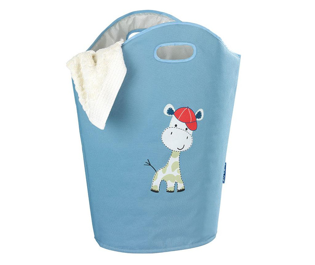 Baby Giraffe Blue Szennyestartó táska 24 L