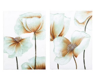 Set 2 slike Muriel Flowers 50x70 cm