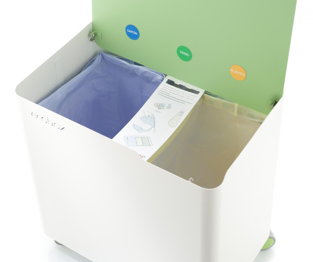 Kanta za smeće za odvojeno prikupljanje Ecobox Grey 60 L