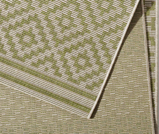 Tepih za vanjski prostor Meadow Raute Green Cream 140x200 cm