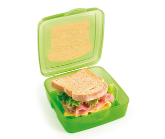 Posuda za spremanje hrane Energy Sandwich Green 500 ml