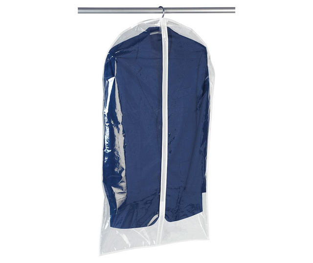 Husa pentru haine Wenko, Transparent, 60x100 cm