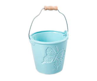 Posuda za cvijeće Butterfly Bucket Blue