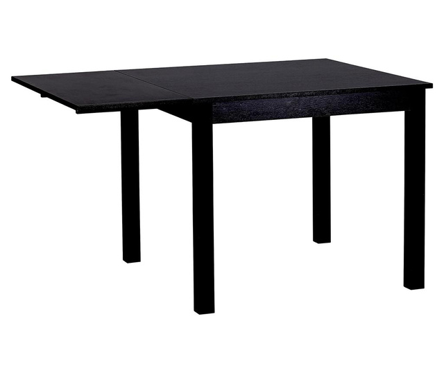 Nova Square Black Kihúzható asztal