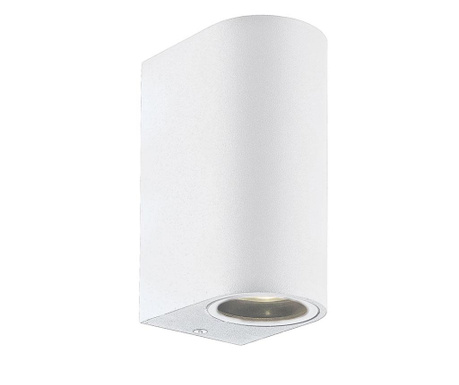 Vanjska zidna svjetiljka White Round Tilos