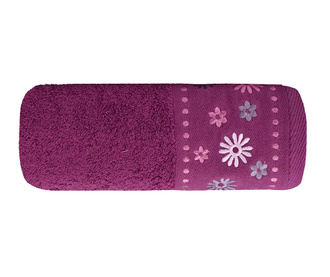 Кърпа за баня Flower Bordeaux 50x90 см