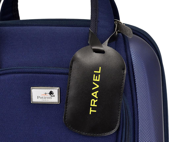 Етикет за багаж Travel Yellow