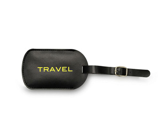 Етикет за багаж Travel Yellow