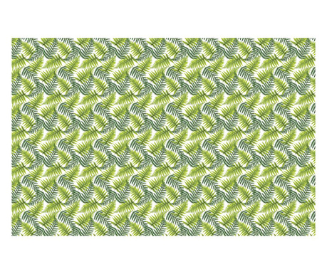 Fata de masa de unica folosinta Esschert Design, Green, hartie, 135x220 cm