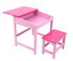 Set otroška pisalna miza in stol Julyan Pink