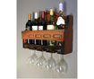 Raft pentru sticle de vin si pahare Authentic Models, Sommelier, lemn de cires