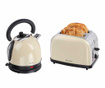 Комплект тостер за хляб и електрическа кана Vintage Breakfast Cream