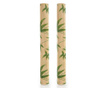 Set 2 suporturi farfurii Bambum, Beige Brown, lemn de bambus, 30x45 cm