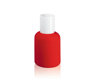 Vaza Beauty Nail Polish White Red