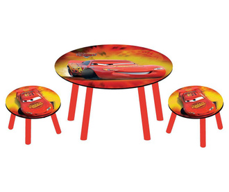 Set masa si 2 scaunele pentru copii McQueen
