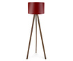 Lampadar Insignio, Elisa Brown Red, lemn japonez, 38x38x140 cm