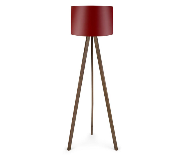 Lampadar Insignio, Elisa Brown Red, lemn japonez, 38x38x140 cm