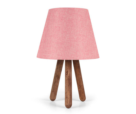 Veioza Insignio, Katy Pink Brown, lemn de fag, roz, 22x22x22 cm