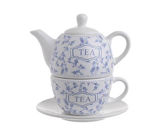 Set - čajnik s skodelico in krožničkom Tea