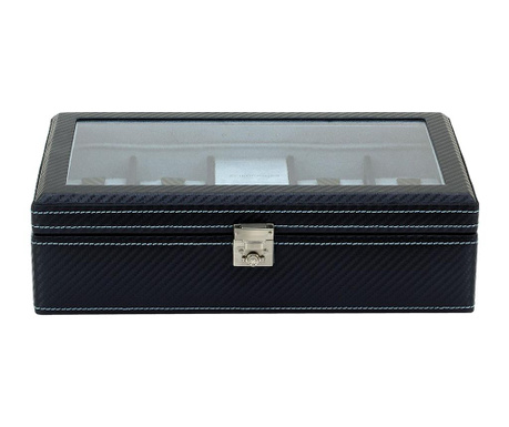 Кутия за часовници Carbon Nine Dark Blue