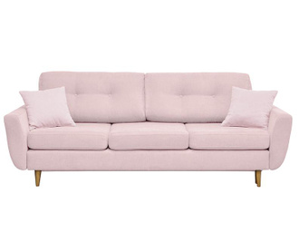 Canapea extensibila 3 locuri Rosa  Pale Pink