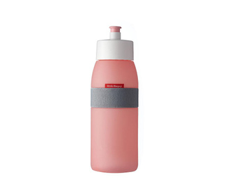 Sticla sport Rosti Mepal, Ellipse Sports Pink, polietilena fara BPA, roz, 500 ml