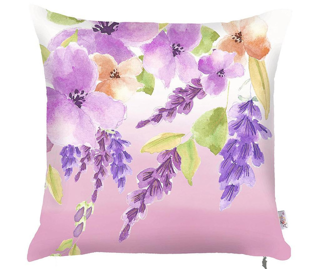 Jastučnica Purple Garden 43x43 cm