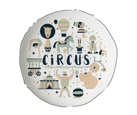Poduszka dekoracyjna Circus Crew 45 cm