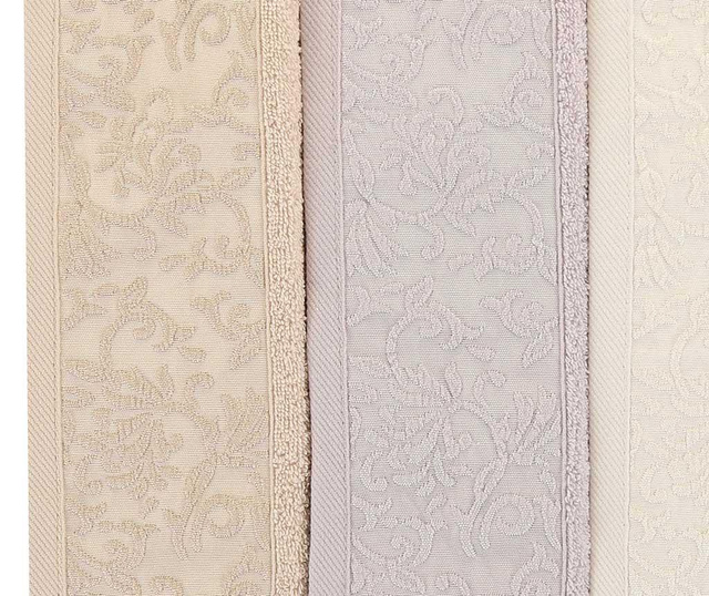 Комплект 6 кърпи за баня Wash Lilac 30x50 см