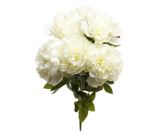 Изкуствено цвете Poeny White