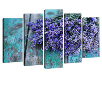 Zestaw 5 obrazów Provence Bouquet