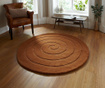 Spiral Brown Szőnyeg 140 cm