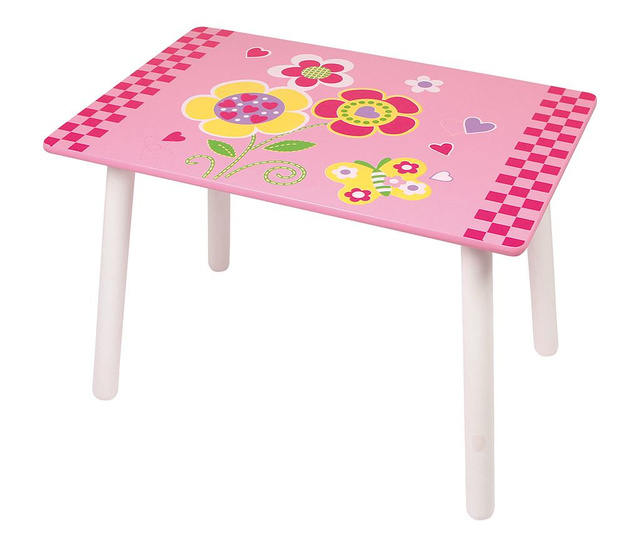 Детски комплект маса и 2 стола Leonor