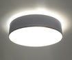 Plafoniera Nice Lamps, Atis Wide Grey, otel, gri, 45x45x12 cm