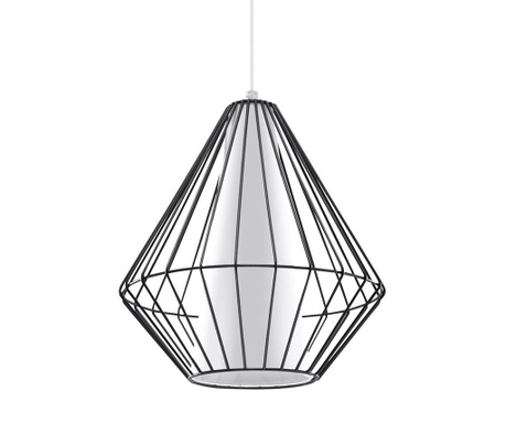 RESIGILAT Lustra Nice Lamps, Alfredo Black, otel, negru, 28x28x100 cm