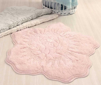 Rosalinda Pink Fürdőszobai szőnyeg 100x100 cm