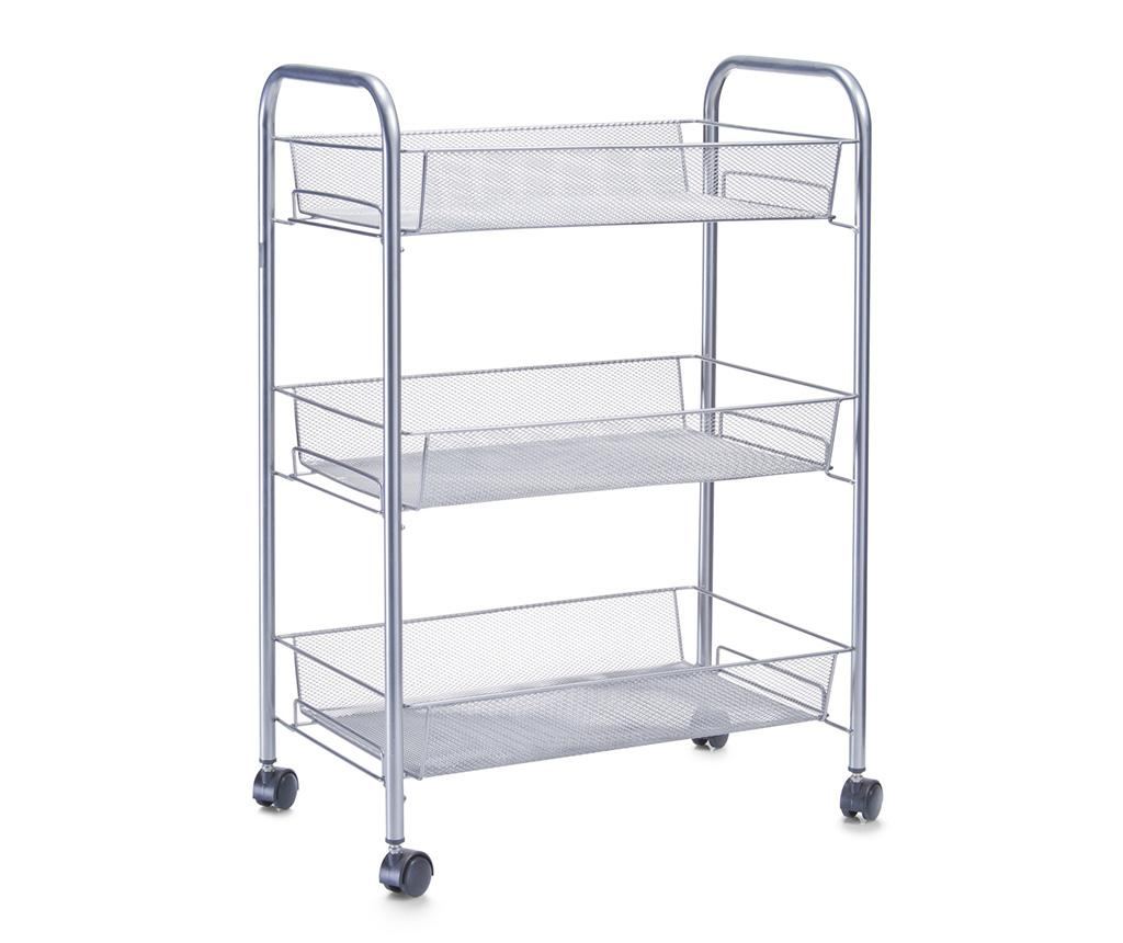 Mesh Silver Tároló kocsi - Vivre