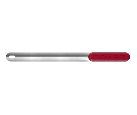 Cutit pentru feliat Viceversa, Pointless Red, inox, 2x41x7 cm