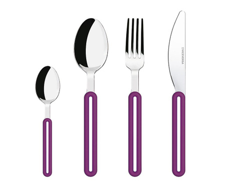 24-dijelni set pribora za jelo Offset Purple