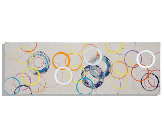 Slika Colored Circles 50x150 cm