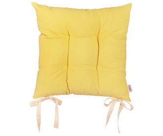 Възглавница за седалка Pure Yellow 37x37 см