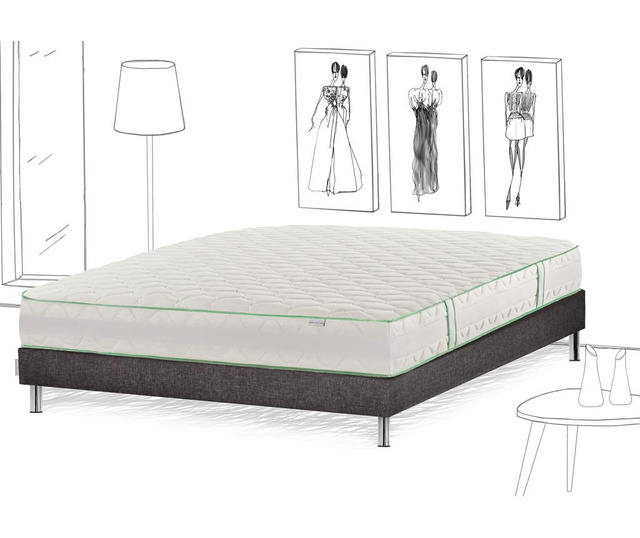 Set krevet i madrac Coryphee Valse 140x190 cm