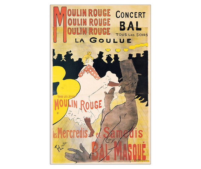 Slika Moulin Rouge 18x29 cm